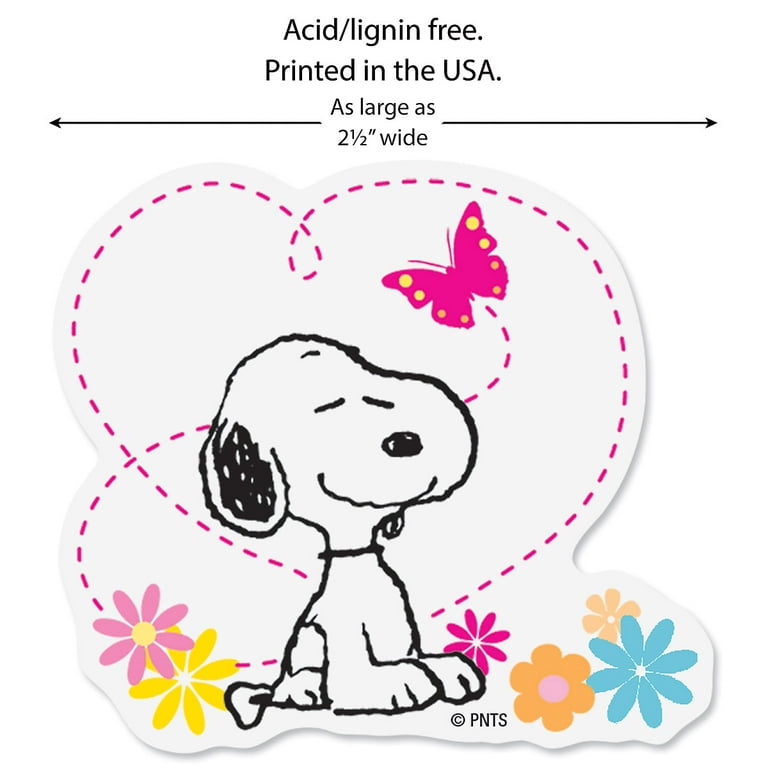 Snoopy & Friends Tin Case Sticker Pack [40 Stickers]