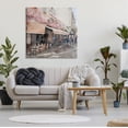 thumbnail image 3 of Stupell Industries Parisian City Street Travel & Places Painting Gallery Wrapped Canvas Print Wall Art, 36 x 36, 3 of 8