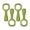 Pack of four, variant on Outdoor Tree Set For Stabilizing Juvenile Trees In Gardens With Weather And Metal Components