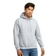 thumbnail image 2 of Hanes Mens EcoSmart Fleece Hoodie, 3XL, Ash, 2 of 4