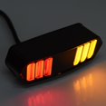 thumbnail image 4 of Motorcycle LED Brake Turn Signal Tail Light MSX125 YG-125 Durable Bright Vision 12V Red Yellow, 4 of 7