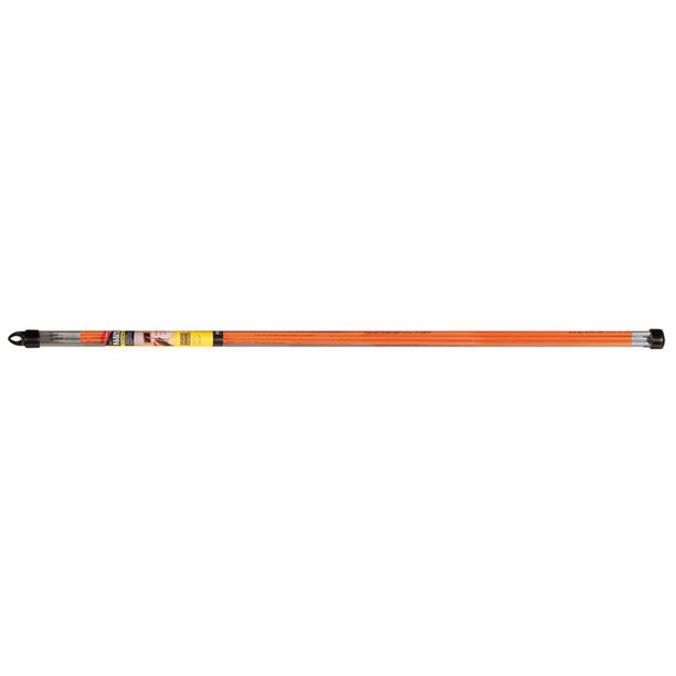 "Klein Tools Fish Stick, Fiberglass, Orange, 56312"
