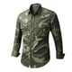 thumbnail image 1 of pstuiky camisa de manga larga para hombre, Camisas tipo cárdigan informales de camuflaje con cuello vuelto y bolsillos con botones para hombre salir tops xl, 1 of 6