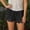 Black, variant on Ulitacool Womens Pants High Waist Wide Leg Triysersautumn Soft Stretch Shorts With Lace Trim S Black
