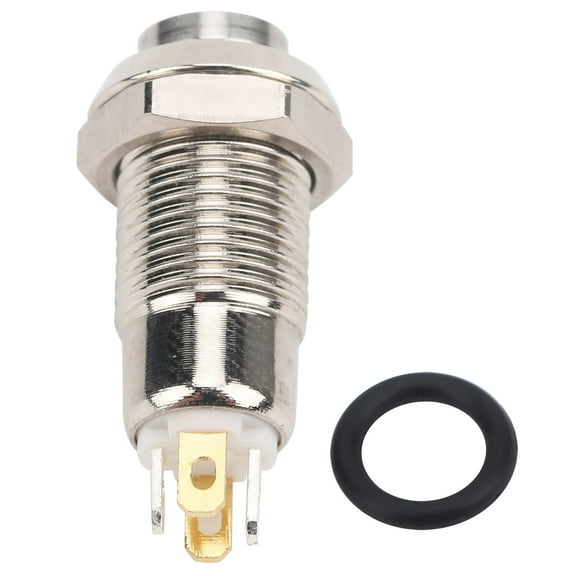 Switch Push Button, Push Button Switch Metal Shell For Low-Current Doorbells For Inching Start Switches For Device Startup