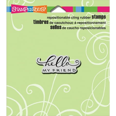 - Stampendous Cling Stamp 4.75