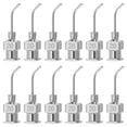 thumbnail image 1 of 12 Pcs 20G 0.51 Inch Bent Blunt Tip Dispensing Needle with Lure Lock for Refilling Liquid Adhesives, 1 of 6