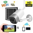thumbnail image 4 of CCTV con detección de movimiento, cámara inalámbrica WiFi 1080P, sistema de vigilancia con cámara de energía solar, muy versátil, 4 of 8