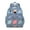 Sky-blue, variant on Abstract Ocean Nautical Students Backpack With Shark, Whale, Dolphin Underwater Marine Life Tropical Sea Cute Funny Pattern