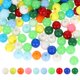 thumbnail image 1 of Uxcell 100pcs Cuentas Redondas de Acrílico de Color Oscuro Aleatorio de 6mm Diámetro 1.9mm Agujero Bolas de Resina Plástica Sueltas para Hacer Joyas Pulseras Collares Aretes DIY, 1 of 7