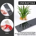 thumbnail image 4 of 13.12ft Peel and Stick Trim Wall Molding Trim Black Stainless Steel Self-Adhesive Flexible Molding Trim Molding Wall Trim Ceiling Molding Trim Molding for Wall Mirror Furniture Door Stainless Steel, 4 of 6
