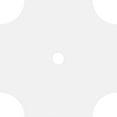 thumbnail image 4 of 20"OD x 2"ID x 6 1/2"C x 1"P Haus Architectural Grade PVC Contemporary Ceiling Medallion, 4 of 11