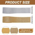thumbnail image 2 of HAOAN 20Yards Blue Sky White Clouds Ribbon 1 Inch Wide Sky Clouds Polyester Ribbon 0.3mm Thick White and Blue Decorative Ribbon, 2 of 9