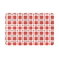 thumbnail image 1 of KLL Tapis de Porte à Carreaux de Noël avec Imprimé Flocons de Neige pour Entrée Intérieure Extérieure, Tapis Antidérapant Tout Temps pour Patio Porche Entrée, 23.6 Pieds'x15.7 Pieds', 1 of 7