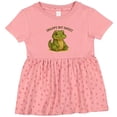 thumbnail image 3 of Inktastic Snappy but Sweet Cute Alligator Girls Baby Dress, 3 of 5