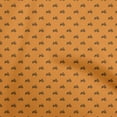 thumbnail image 1 of oneOone Silk Tabby Orange Fabric Tractor Dress Material Fabric Print Fabric By The Yard 42 Inch Wide, 1 of 5