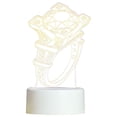 thumbnail image 2 of Xihbxyly Luz Nocturna de San Valentín, Lámpara Led Acrílica, Decoración con Alimentación Por Usb, Efecto de Visión 3D, Idea de Regalo Elegante, Decoración para El Hogar y La Oficina, Ambiente Nocturn, 2 of 2