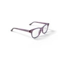 thumbnail image 3 of Jonas Paul Youth Harper Square Prescription Eyeglasses with Case, Pink Crystal, 3 of 6