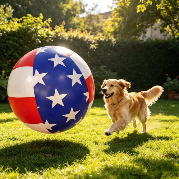 Dog Toys Clearance Under $10, 23.62" Herding Dog Toys for Australian Shepherd, Waterproof & Heavy-Duty Material, Collie Ball for Herding Dogs, Durable Training Toy for Medium to Large Dogs