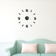 thumbnail image 2 of Nimomo Pegatina de Reloj de Pared, Reloj de Pared Duradero, decoración de Reloj de Espejo acrílico, decoración de Pared DIY, decoración Moderna para el hogar, la Oficina y la habitación(Negro), 2 of 12