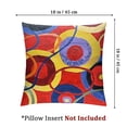 thumbnail image 4 of nygtbtfer Red Throw Navy Accent Pillowcase Decorative Throw Pillows Pillow Chair Cushions Hand Embroidered Sofa Cushion Size White, 4 of 7
