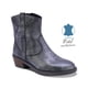thumbnail image 1 of BOTINES COQUETA PARA NIÑA DE PIEL COLOR GRIS METÁLICO MIRTA CON DISEÑO WESTERN Y DETALLES CALADOS, 1 of 6