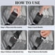 thumbnail image 4 of 2Pcs Car Seatbelt Buckle Guard, Children Seat Belt Lock Seatbelt Buckle Cover, 4 of 5