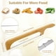 thumbnail image 4 of Jetcloudlive Cuchillo de Pan de Madera con Lazo, Cuchillo de Acero Inoxidable con Hoja Dentada, Fácil de Cortar, Rebanador de Pan de Masa Madre para Pan Casero 15.7x2.4 Pulgadas, 4 of 10