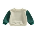 thumbnail image 1 of Baby Sweatshirts Long Sleeve Crew Neck Pullover Tops, 1 of 5