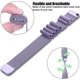 thumbnail image 2 of Correa de 22 mm para Samsung, Garmin y Huawei, correa de malla magnética de acero inoxidable para hombres y mujeres (morado lavanda), 2 of 4