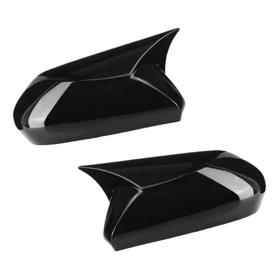 For Toyota Camry 9th 2024-2026 ABS Rearview Mirror Cover Side Wing Rear View Mirror Case Cover Trim Carbon Fiber Black