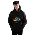 thumbnail image 2 of Friends Mens Fountain And Umbrellas Hoodie, 2 of 3