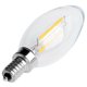 thumbnail image 3 of 3X Dimmable E12 2W Cob Candle Flame LED Bombilla Lámpara 10 x 3.5cm, 3 of 5