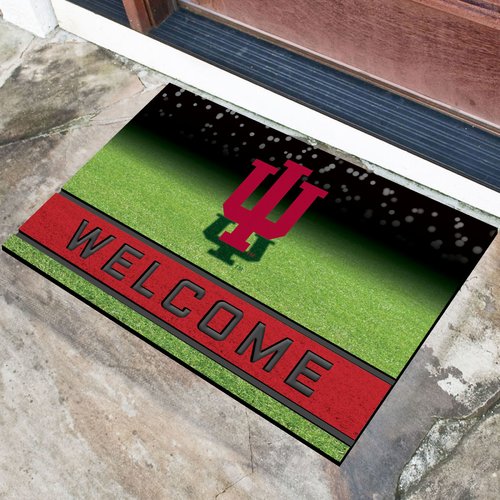 FANMATS 19987 Team Color 18 x 30 Crumb Rubber University of Nebraska Door Mat