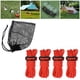 thumbnail image 4 of Zelt-Windseile Mit Spannern, Kordelversteller, 4 Reflektierendes Seil Für Camping, Wandern, Überdachung, Outdoor-Aktivitäten rojo, 4 of 9