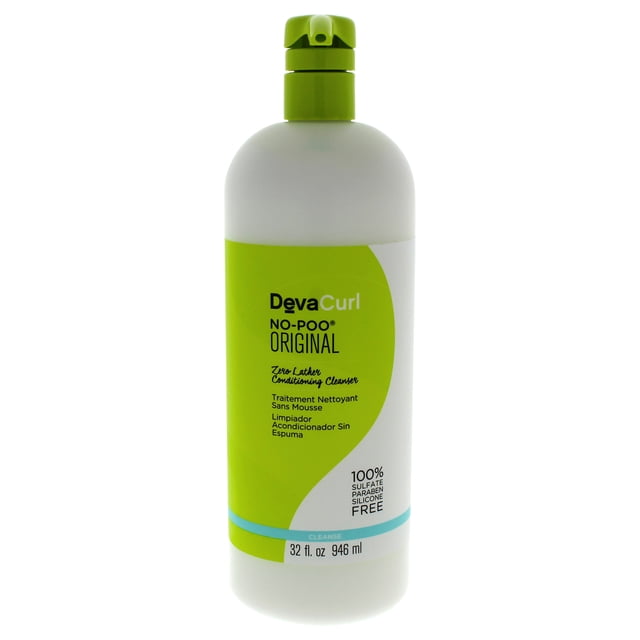 Limpiador DevaCurl No-Poo Zero Espuma 32 oz Unisex
