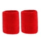 thumbnail image 5 of 2 uds, muñequeras deportivas de algodón para hombres, mujeres, y adultos, para baloncesto rojo Zulema Pulsera al aire libre, 5 of 8