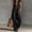 Black, variant on Sleeveless Stand Collar Wide Leg Jumpsuit for Women Casual Holiday Party Romper Summer Color Casual Fashionable Pocket Jumpsuit Outfit