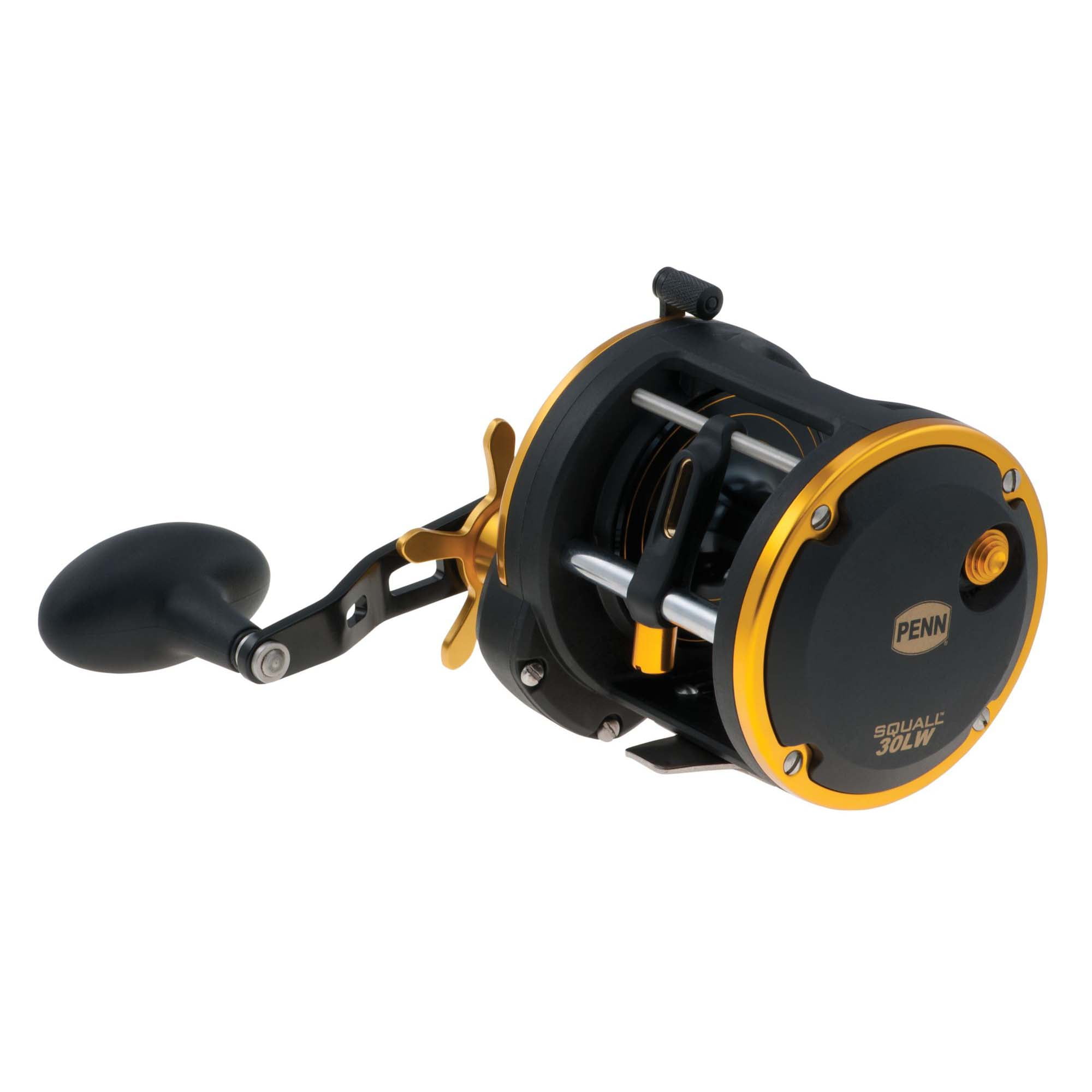 Penn SQL30LW Squall Levelwind Saltwater Fish Trolling Fishing Reel, Black & Gold - Walmart.com Penn SQL30LW Squall Levelwind Saltwater Fish Trolling Fishing Reel, Black & Gold - Walmart.com