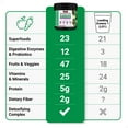 thumbnail image 4 of Force Factor Smarter Greens Superfoods Digestion Powder, Greens Powder with Probiotics & Enzymes to Support Digestion & Gut Health, 30 Servings, 4 of 11