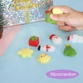 thumbnail image 2 of 30 Pcs Mini Jouets à Presser Lavables Jouet Relaxant pour Cadeaux de Fête Garnitures de Panier Noël, 2 of 9