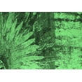 thumbnail image 1 of Ahgly Company Indoor Rectangle Oriental Emerald Green Industrial Area Rugs, 5' x 8', 1 of 4