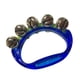 thumbnail image 5 of Mini pandereta de mano, pandereta musical, instrumento musical de juguete, de mano Azul, 5 of 9