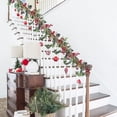 thumbnail image 6 of Christmas Garland,Artificial Xmas Garland Decorations Greenery with Berries Cones, Garland for Indoor Outdoor Garden Gate Home Winter Holiday New Year, 6 of 13
