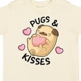 thumbnail image 4 of Inktastic Valentines Day Pugs & Kisses with Hearts Boys or Girls Toddler T-Shirt, 4 of 5