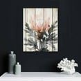 thumbnail image 4 of Nawypu Floral Canvas Wall Art Print: Flower Bloom Picture Graphic Artwork Painting for Washrooms, 4 of 4