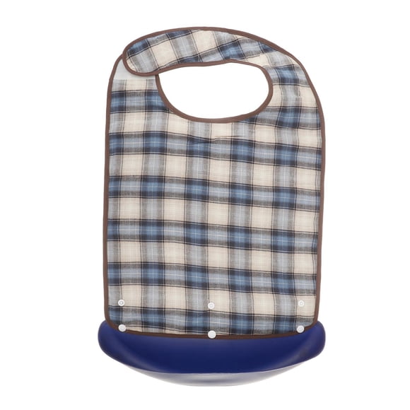Baberos para adultos para comer, ropa reutilizable lavable de tela premium para mujeres jinwen baberos para adultos