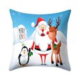 thumbnail image 2 of Hwkond Throw Pillows Cover for Bed Christmas Pillowcase Christmas Decoration Interior Pillowcase on Clearance, 2 of 2