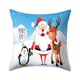 thumbnail image 2 of Fiudx Liquidación De Ahorros De Verano Funda De Almohada Navideña Decoración Navideña Funda De Almohada Interior, 2 of 2