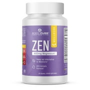 Angle View: Body Fuse Zen | Magnesium Sleep Aid and Anti-Anxiety | 30 Servings
